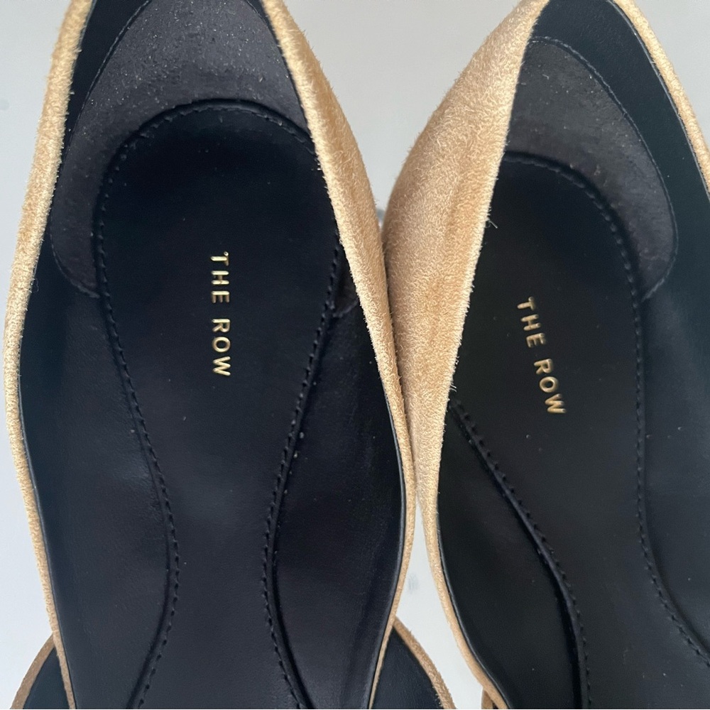 🔴SOLD🔴 THE ROW Gemma d'Orsay Ballet Flat- Trench 38 - Picture 8 of 11